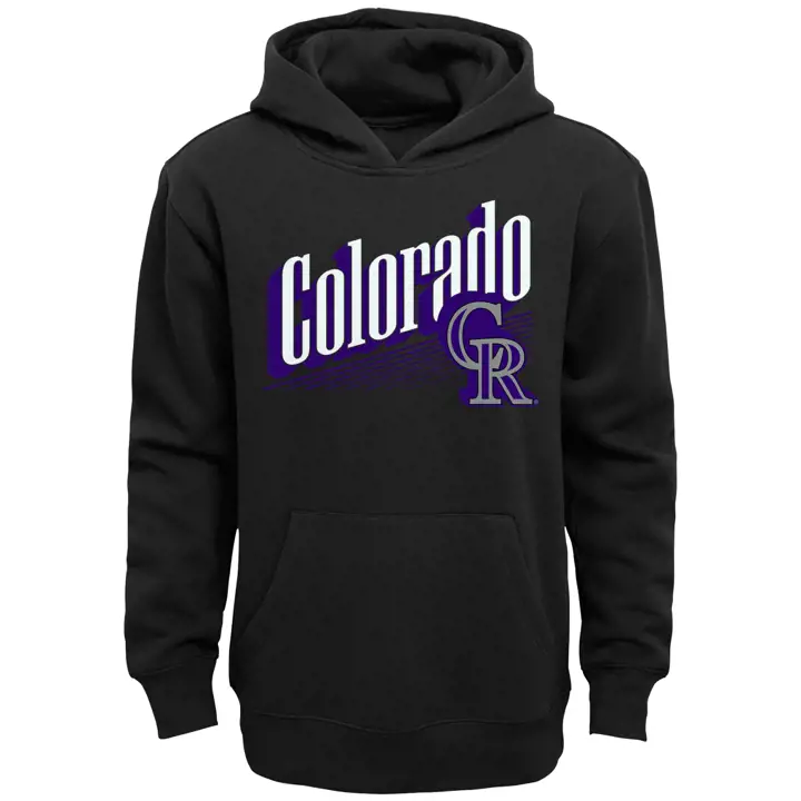 Colorado Rockies MLB Youth Winning Streak Hoodie - Noir