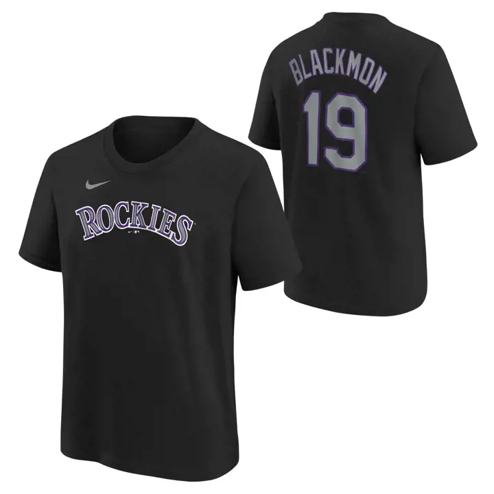 T-shirt Enfant Colorado Rockies MLB N&N Joueur Charlie Blackmon