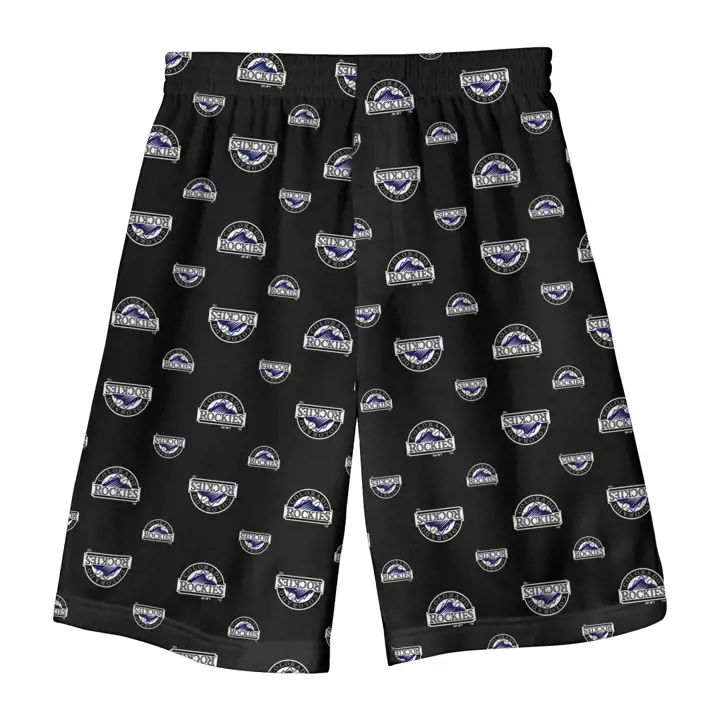 Shorts de pyjama MLB Colorado Rockies pour enfants AST