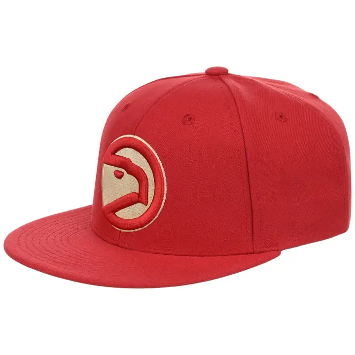 Atlanta Hawks NBA MN Chrome Elements Casquette Snapback Rouge/ROUGE/IVO
