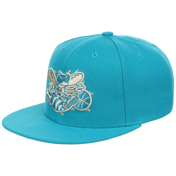 Charlotte Hornets NBA MN Chrome Elements Snapback TEAL/TEAL/