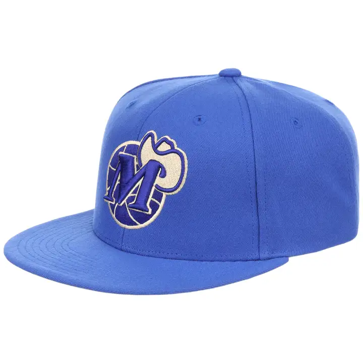 Dallas Mavericks NBA MN Chrome Elements Snapback BLEU/BLEU/I