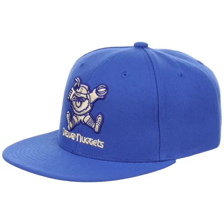 Denver Nuggets NBA MN Chrome Elements Snapback BLEU/BLEU/IVO