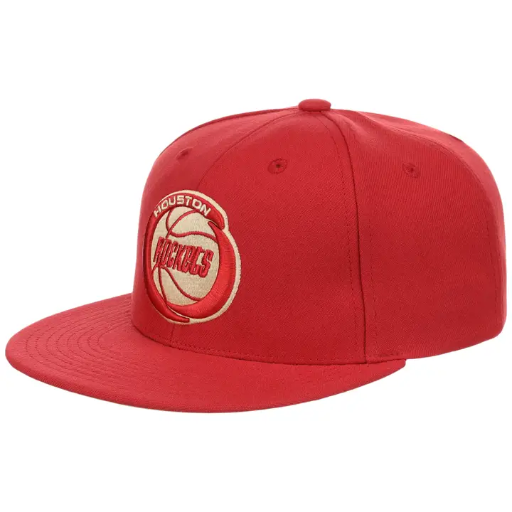 Casquette Snapback Houston Rockets NBA MN Chrome Elements Rouge/ROUGE/IVOIRE