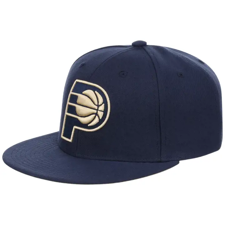 Casquette snapback NBA Indiana Pacers MN Chrome Elements MARINE/MARINE/IVO
