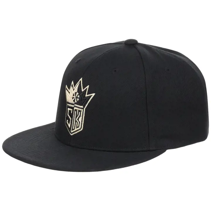 Casquette Snapback Sacramento Kings NBA MN Chrome Elements NOIR/NOIR/IVO