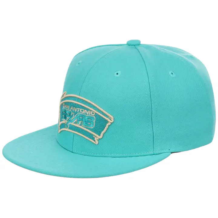 San Antonio Spurs NBA MN Chrome Elements Casquette Snapback TEAL/TEAL/
