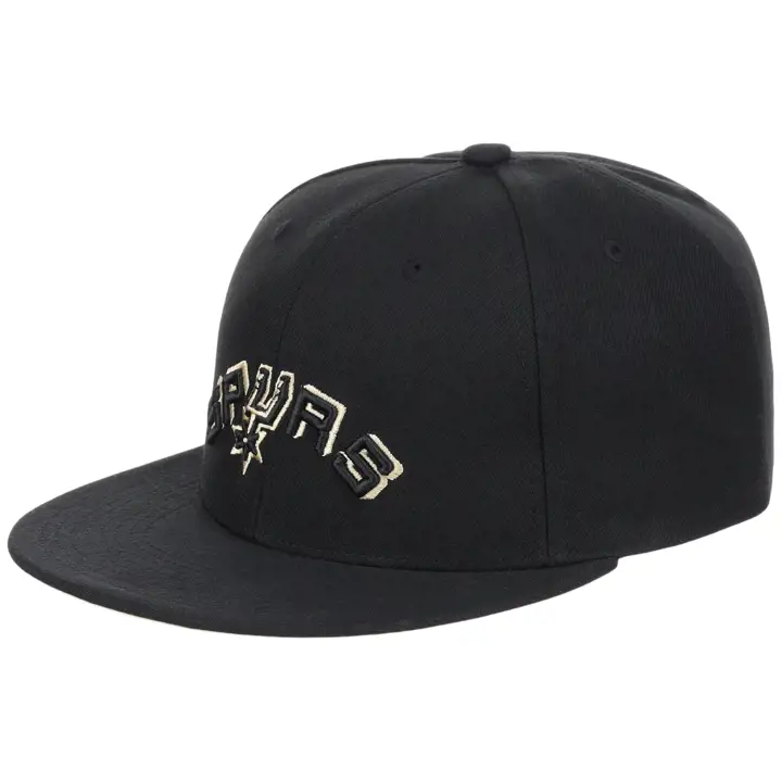 Casquette Snapback NBA MN Chrome Elements des San Antonio Spurs - Noir/Noir/Ivoire