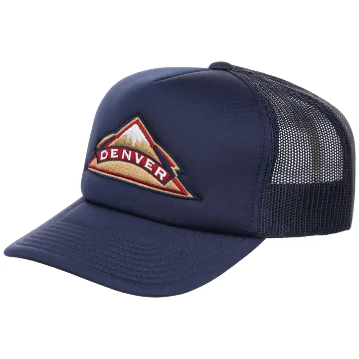 Denver Nuggets NBA HWC Trucker Wordmark BLEU MARINE/BLEU MARINE/GRIS