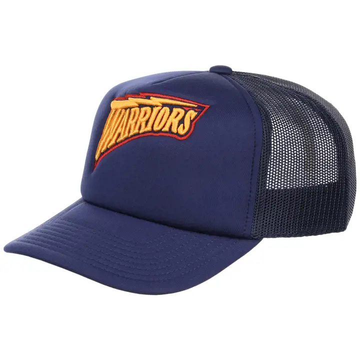 Golden State Warriors NBA HWC Casquette Trucker NAVY/NAVY/GRIS