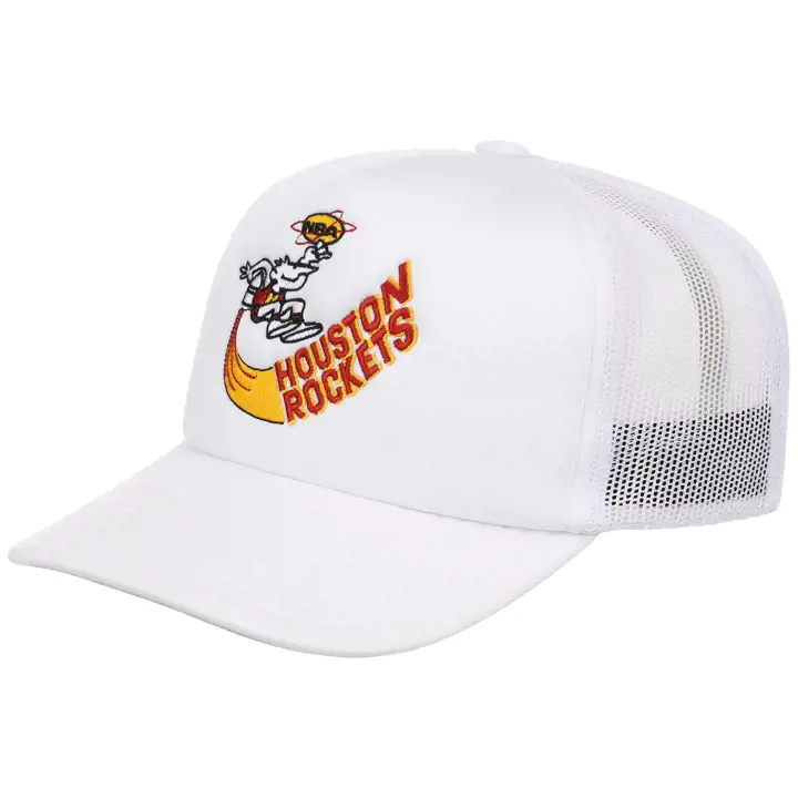 Casquette Trucker Houston Rockets NBA HWC Wordmark BLANC/BLANC/GRIS