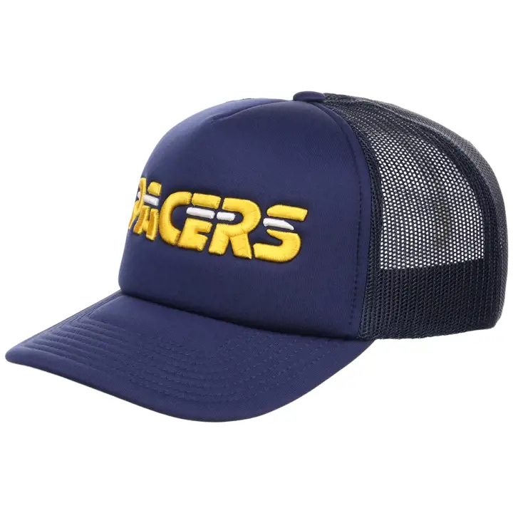 Indiana Pacers NBA HWC Wordmark Trucker MARINE/MARINE/GRIS