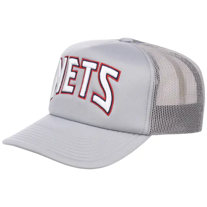 New Jersey Nets NBA HWC Casquette Trucker Grise
