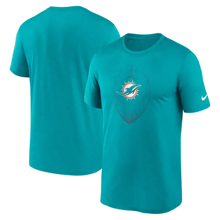 T-shirt Miami Dolphins NFL Nike Legend Icon 24 BLEU SARCELLE