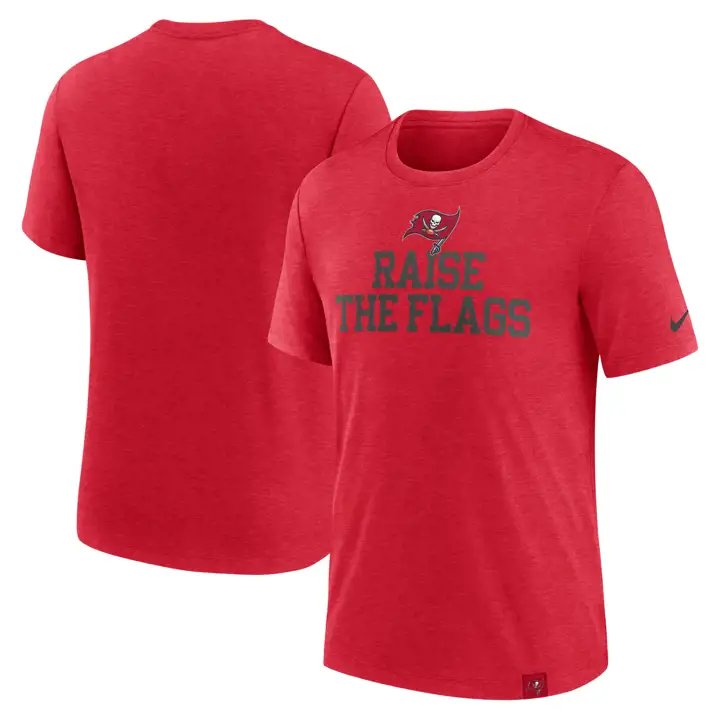 T-shirt Triblend Tampa Bay Buccaneers Nom d'équipe NFL 24 HEATH