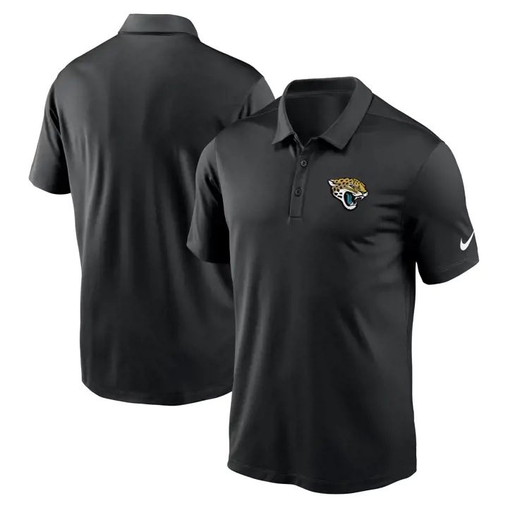 Polo Jacksonville Jaguars NFL Nike Franchise 24 BLK