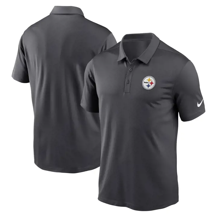 Polo Pittsburgh Steelers NFL Nike Franchise 24 ANTHRACITE