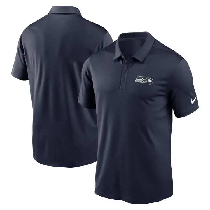Polo NFL Seattle Seahawks Nike Franchise 24 MARINE