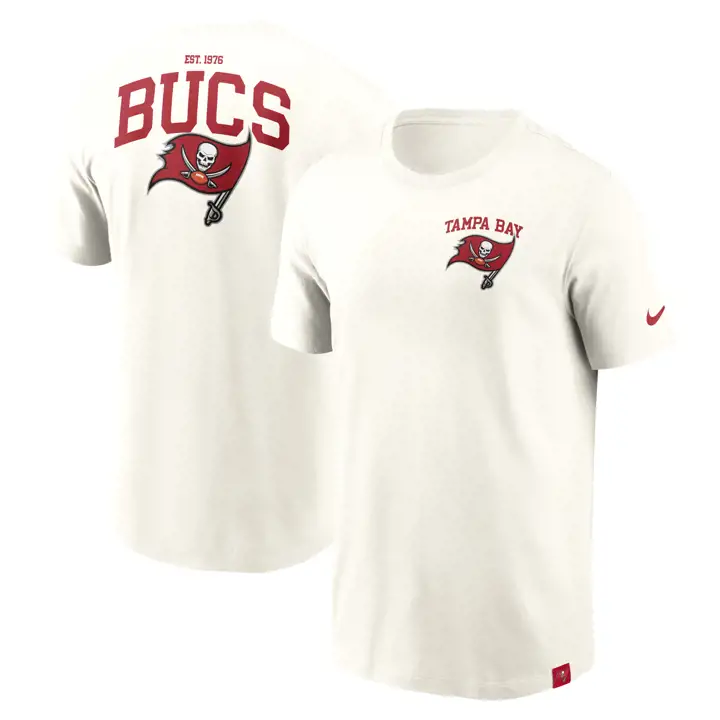 T-shirt en coton essentiel Nike Blitz NFL Tampa Bay Buccaneers 24
