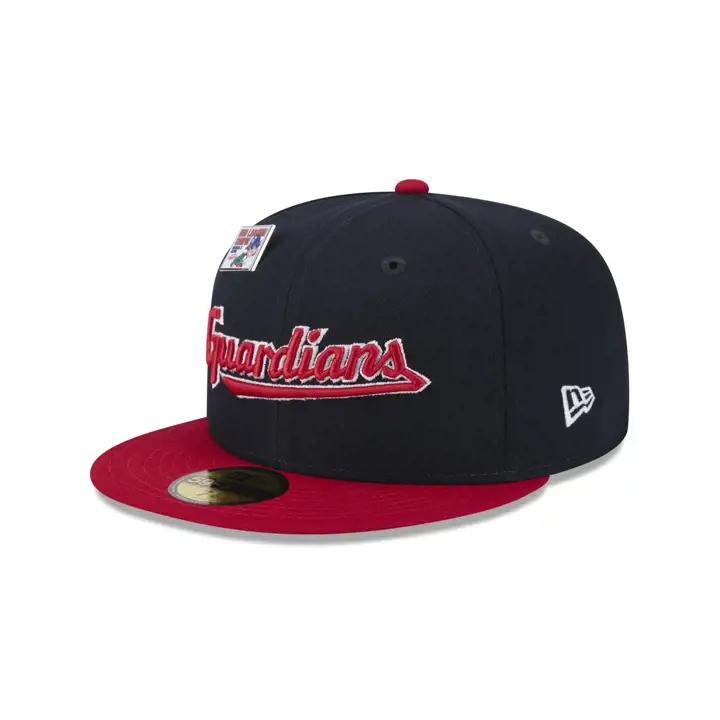 CASQUETTE CLEVELAND GUARDIANS 2024 Big League Chew Script 59FIFTY BLEU MARINE