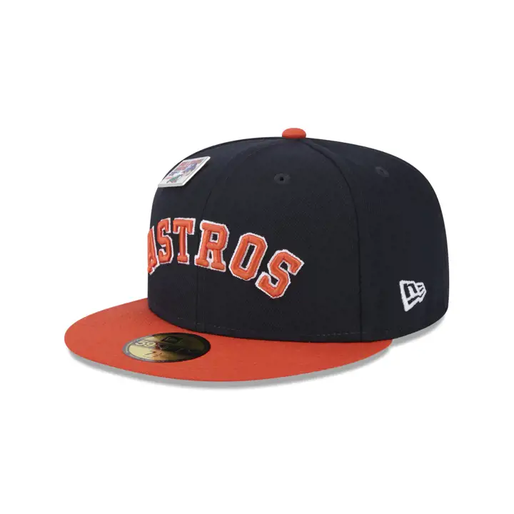 HOUSTON ASTROS 2024 Big League Chew Script 59FIFTY MARINE/ORG/