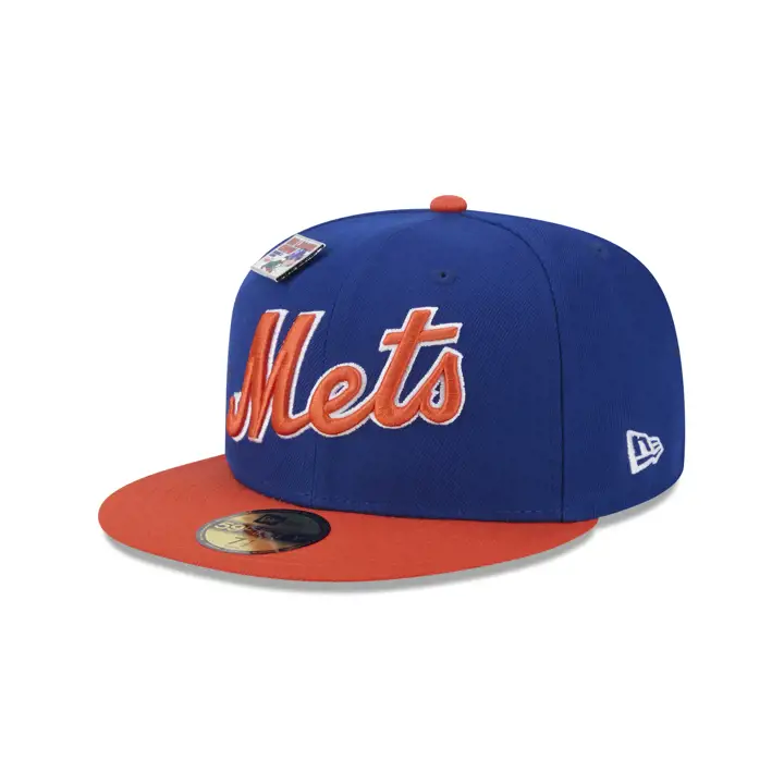 NEW YORK METS 2024 Big League Chew Script 59FIFTY RBL/ORG/GR