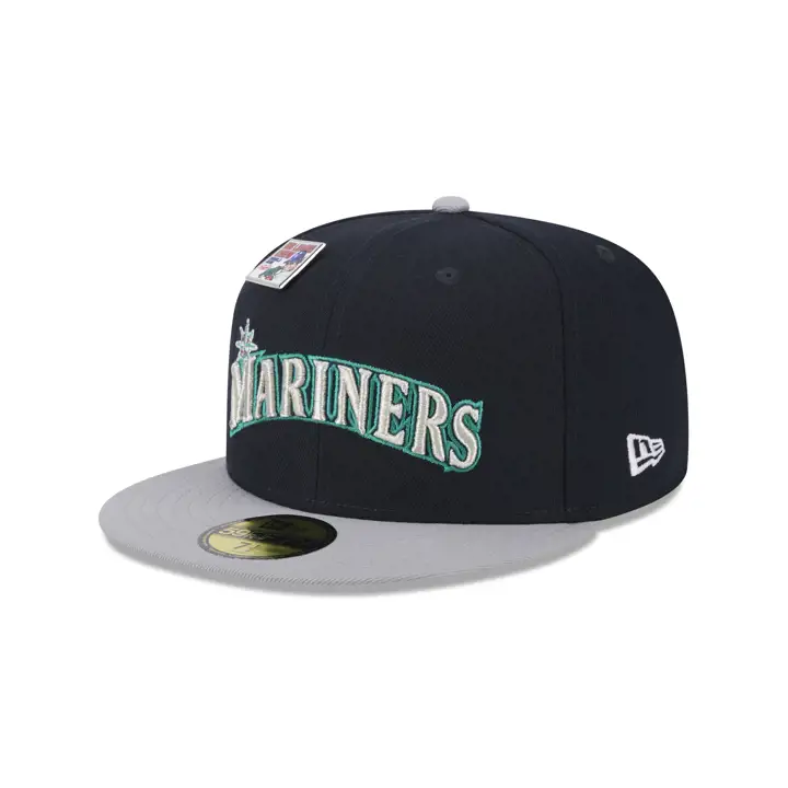 SEATTLE MARINERS 2024 Casquette Big League Chew Script 59FIFTY NAVY/GR