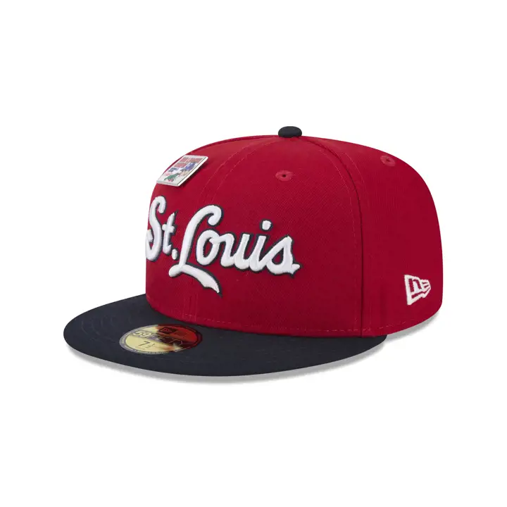 CASQUETTE 59FIFTY ROUGE SCRIPT ST. LOUIS CARDINALS 2024 Big League Chew/