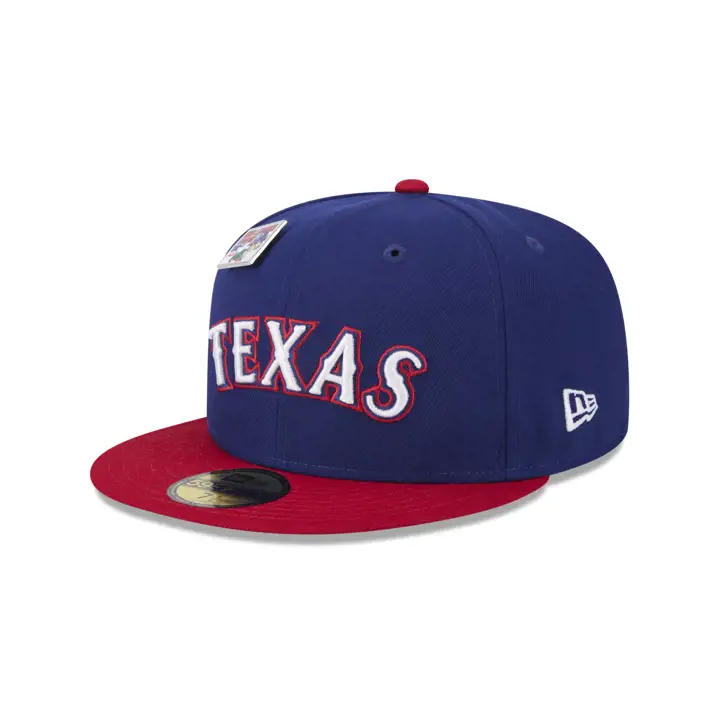 TEXAS RANGERS 2024 Casquette ajustée Script 59FIFTY RBL/ROUGE/GRANDE LIGUE