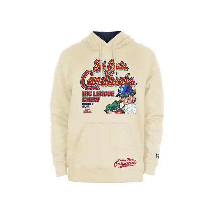 St. Louis Cardinals MLB Big League Chew Pouch Hoodie IVO