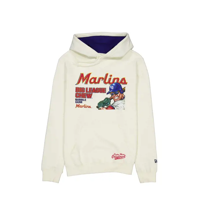 Sweat à capuche Miami Marlins MLB Big League Chew Pouch IVO