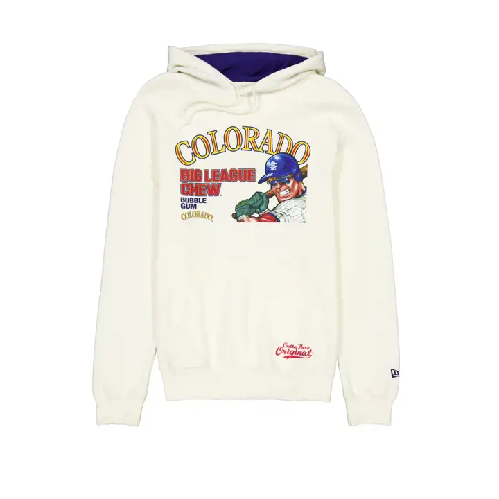 Colorado Rockies MLB Big League Chew Pouch Hoodie IVO
