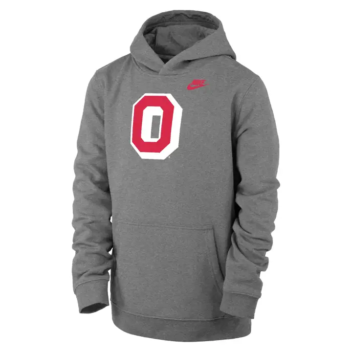 OHIO STATE BUCKEYES NCAA SWEAT À CAPUCHE EN POLAIRE JEUNES MASCOT CLUB 24