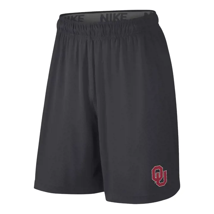 SHORT FLY POUR JEUNES NCAA OKLAHOMA SOONERS 24 ANTHRACITE WORDMARK