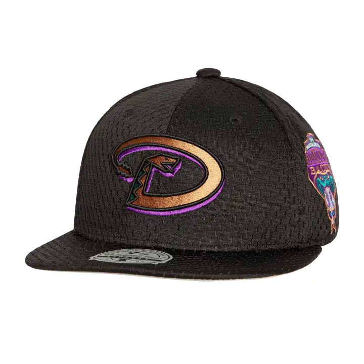ARIZONA DIAMONDBACKS MLB M&N BP MESH AJUSTÉE CROCHET NOIR/GRIS