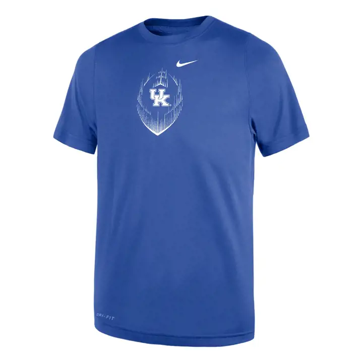 T-SHIRT DE FOOTBALL LÉGENDE NCAA KENTUCKY WILDCATS POUR ENFANT 24 RB