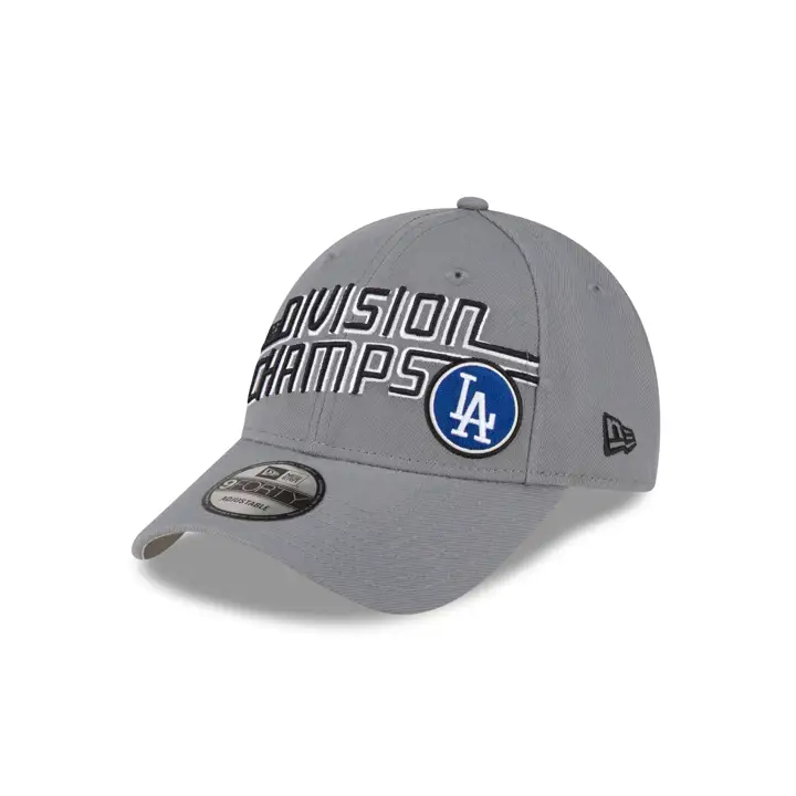DODGERS 23 MLB Champions de Division LR 9FORTY gris