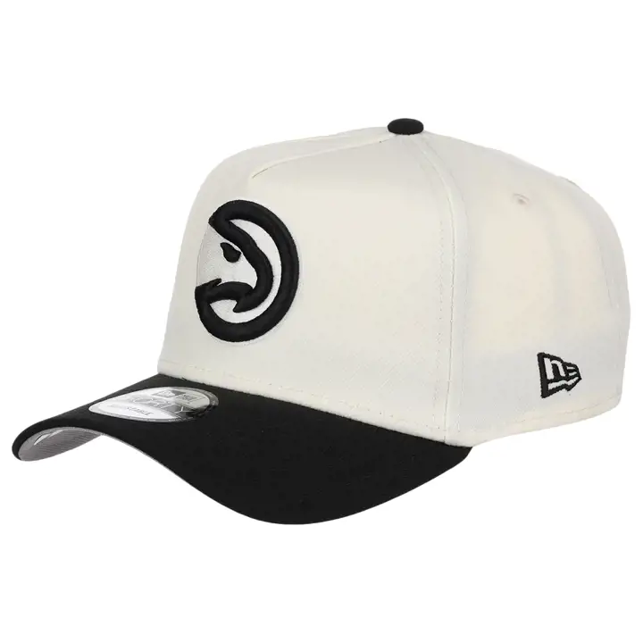 Atlanta Hawks NBA Chrome/Noir 9FORTY AF MÉTALLIQUE/NOIR/GRIS