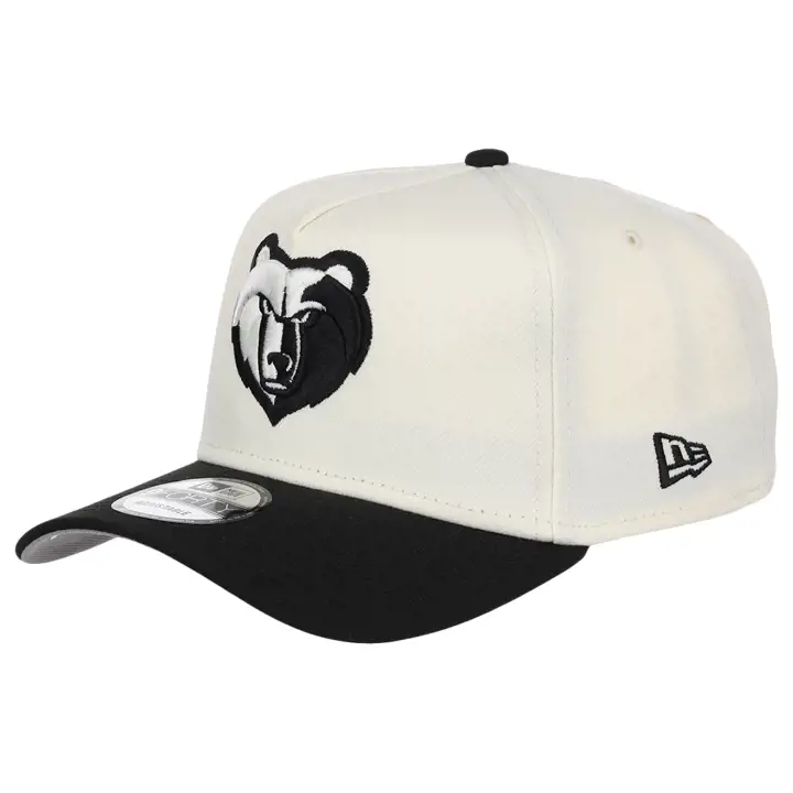 Memphis Grizzlies NBA Chrome/Noir 9FORTY AF MÉTALLIQUE/NOIR/GRIS