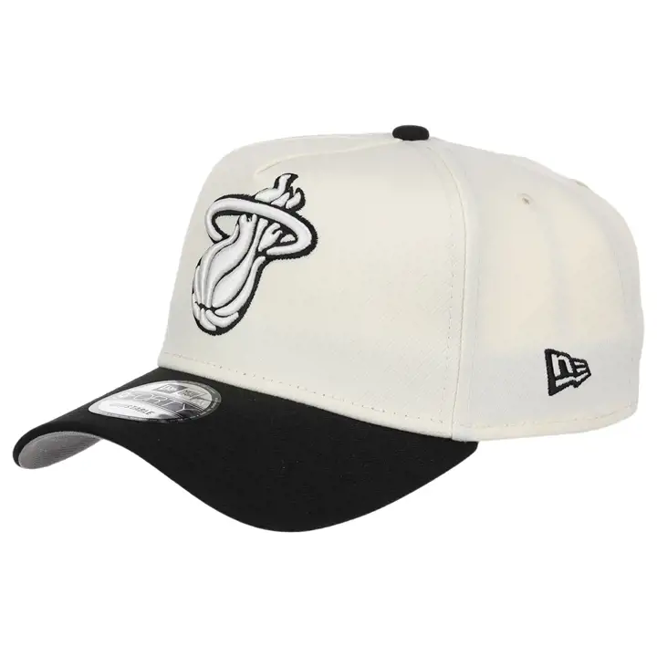 Miami Heat NBA Chrome/Noir 9FORTY AF MÉTALLIQUE/NOIR/GRIS