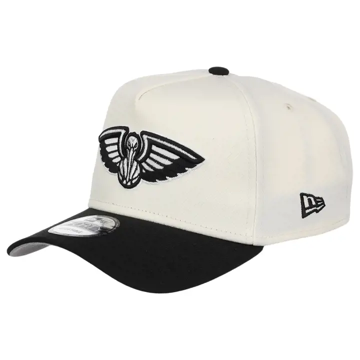 New Orleans Pelicans NBA Chrome/Noir 9FORTY AF MÉTALLIQUE/NOIR/G