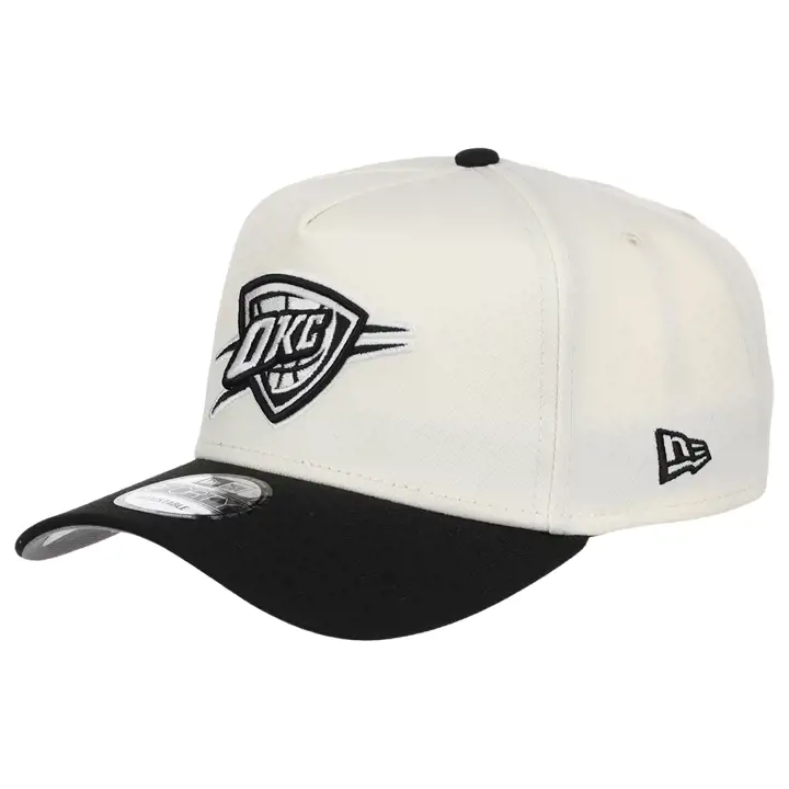 Oklahoma City Thunder NBA Chrome/Noir 9FORTY AF MÉTALLIQUE/NOIR/