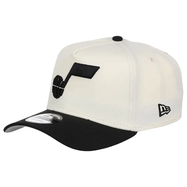 Utah Jazz NBA Chrome/Noir 9FORTY AF MÉTALLIQUE/NOIR/GRIS