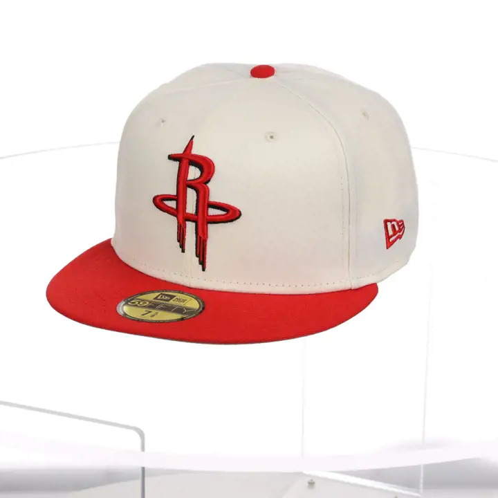 Houston Rockets NBA FO Chrome/TC 59FIFTY SILV/Rouge/Gris