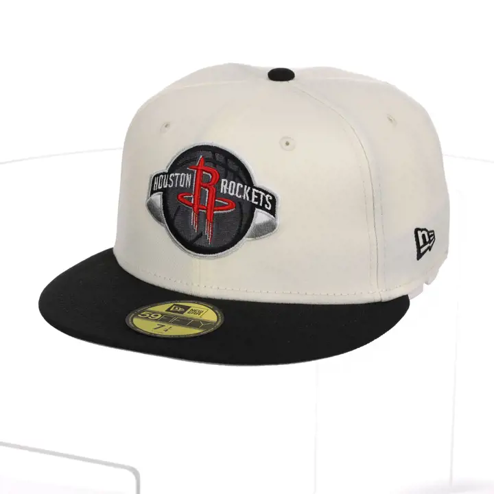 Houston Rockets NBA FO Chrome/TC 59FIFTY SILV/BLK/GRY