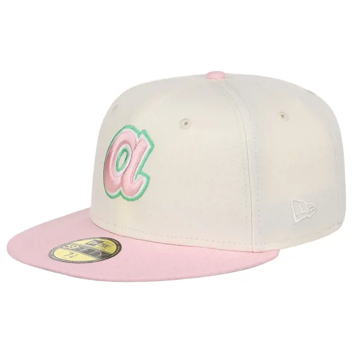 Atlanta Braves MLB Run The Yard 59FIFTY METALLIC/PNK/GRY