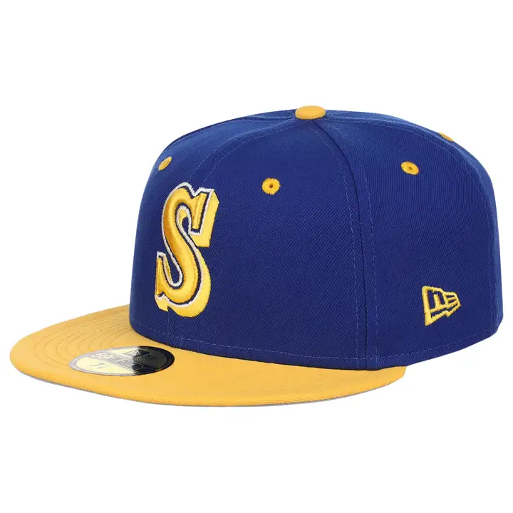 Seattle Mariners MLB Run The Yard 59FIFTY BLEU/JAU/GRI