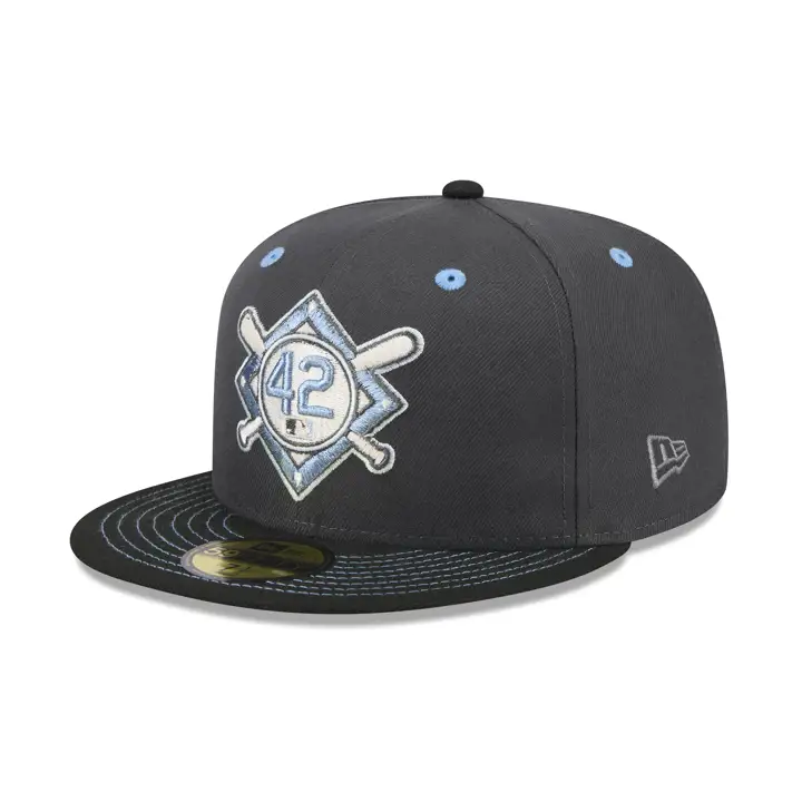 Brooklyn Dodgers MLB Black Ice 2.0 59FIFTY GRIS/NOIR/GRIS