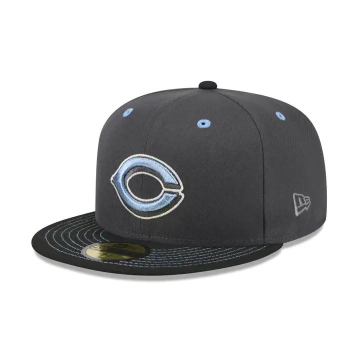 Cincinnati Reds MLB Black Ice 2.0 59FIFTY GRY/BLK/GRY