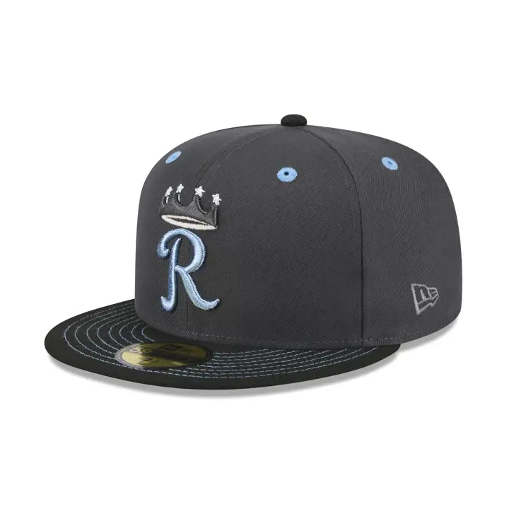 Kansas City Royals MLB Black Ice 2.0 59FIFTY GRIS/NOIR/GRIS